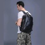 sac à dos spacieux cuir