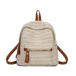 Petit sac à dos en paille