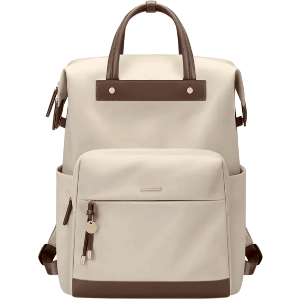 sac à dos beige femme
