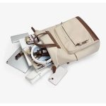 sac pratique beige femme