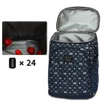 sac repas isotherme bleu