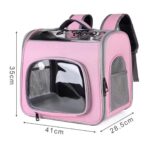 Sac à dos transparent pour chat