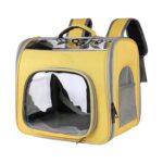 Sac à dos chat Chatelair transparent