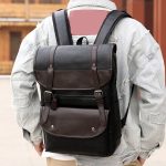 confort sac cuir homme
