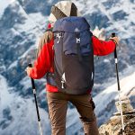 sac à dos avec bandes réfléchissantes