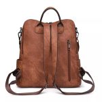 sac à dos cuir végétal élégant