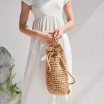 accessoire en paille mode