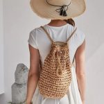 sac en paille élégant