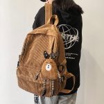 élégant sac à dos en velours