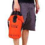 Sac à dos étanche orange fluo