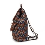style sac à dos toile imprimée