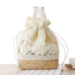 sac bohème chic en paille