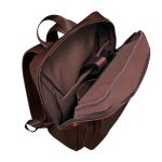 sac à dos marron rétro