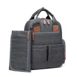 sac à langer avec scratch pour poussette
