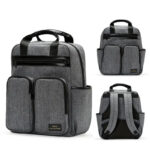 sac à langer gris