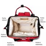 sac à langer ergonomique