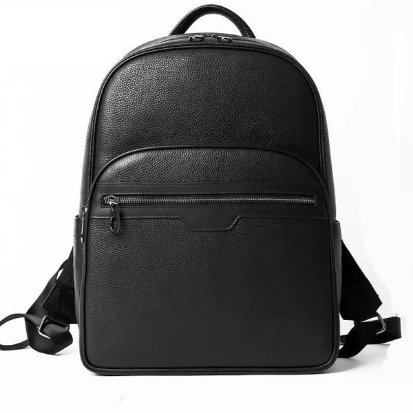 sac à dos homme cuir noir