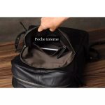 sac à dos élégant noir