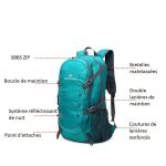 sac de randonnée confortable