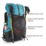 sac randonnée femme durable