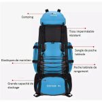 Sac à dos homme 90l solide