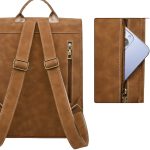 sac à dos cuir marron