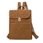 sac à dos rectangulaire en cuir