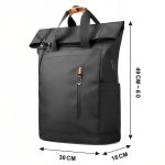 élégant sac à dos noir