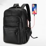 sac à dos vintage connecté USB