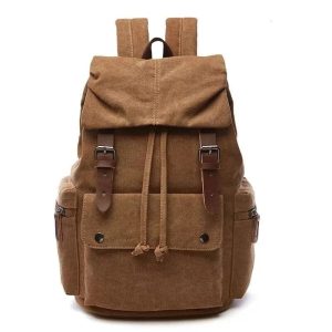 sac à dos vintage toile canvas